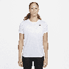 Nike Dri-fit Legend Women's Training T-shirt In White/black