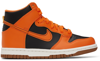 Nike Kids Orange & Black Dunk High Big Kids Sneakers