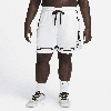 Nike Women's Swoosh Fly Crossover Shorts (plus Size) In White