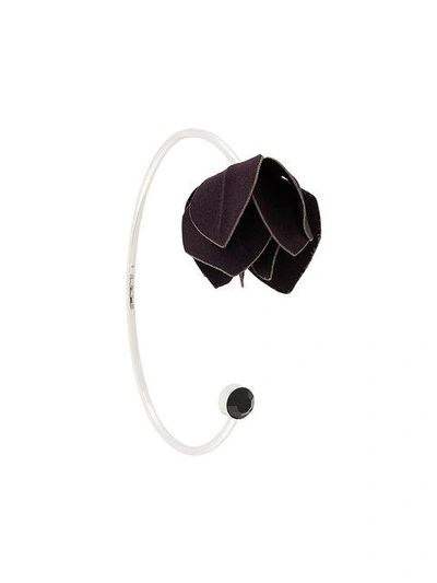 Marni Floral Bracelet In Metallic