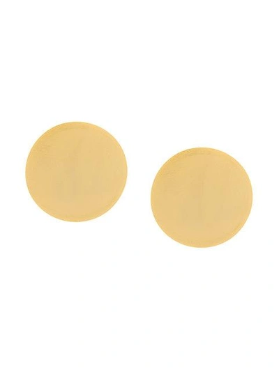 Paula Mendoza Kamentsa Disc Earrings In Metallic