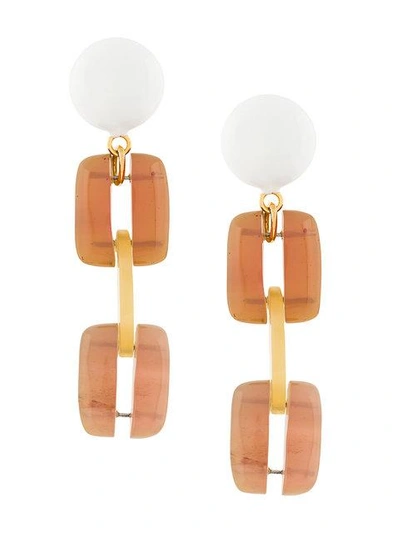 Marni Chunky Clip-on Earrings