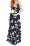 Show Me Your Mumu Kendall Soft V-back A-line Gown In Fleur De Fun