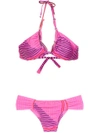 Amir Slama Geometric Print Bikini Set