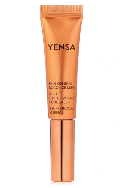 Yensa Skin On Skin Bc Concealer Bb + Cc Full Coverage Concealer, 0.34 oz In Tan Warm