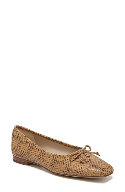 Sam Edelman Meadow Ballet Flat In Beige