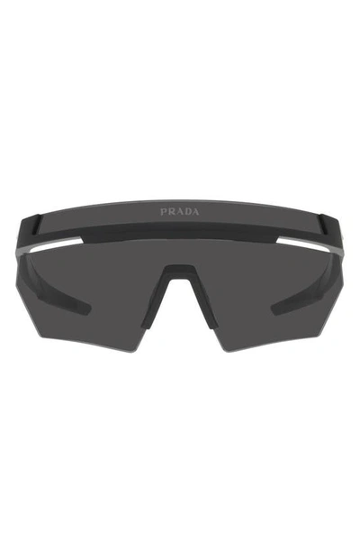 Prada 59mm Shield Sunglasses In Dark Grey