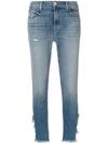 J Brand Ruby Cropped Eans In Blue