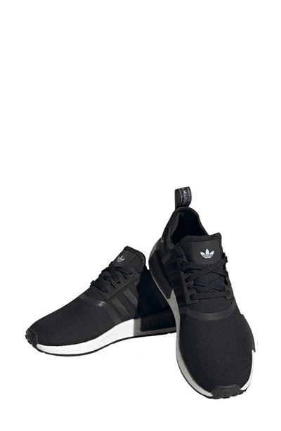 Adidas Originals Nmd R1 Primeblue Trainer In Black/ White/ Dawn