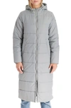 Modern Eternity Leia 3-in-1 Water Resistant Maternity/nursing Puffer Jacket With Removable Hood In Graphite