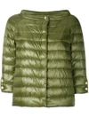Herno Cropped Sleeve Padded Jacket