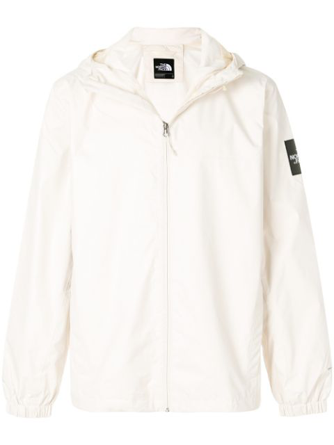 the north face white windbreaker