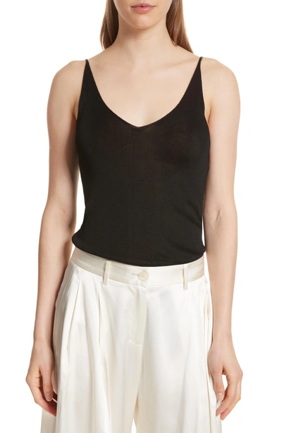 Nili Lotan Havannah Tank In Black