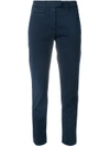 Dondup Cropped Skinny Trousers - Blue