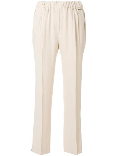 Twinset Twin-set High Rise Trousers - Neutrals