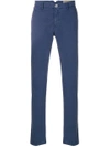 Jacob Cohen Academy Slim-fit Trousers - Blue