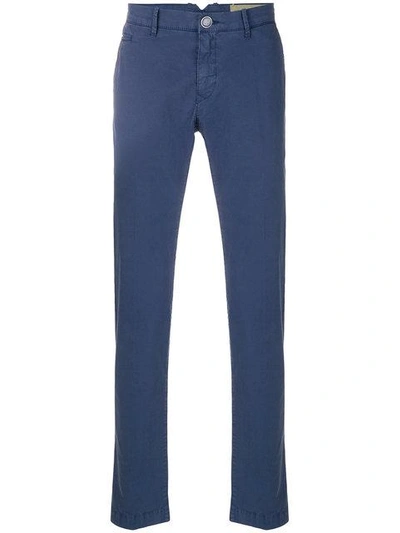 Jacob Cohen Academy Slim-fit Trousers - Blue