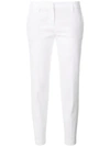 Aspesi Skinny Cropped Jeans In White