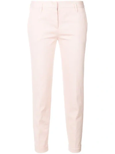 Aspesi Skinny Trousers In Neutrals