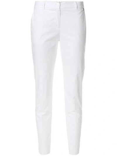 Twinset Twin-set Slim-fit Trousers - White