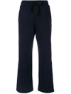 Moncler High Waisted Track Pants - Blue