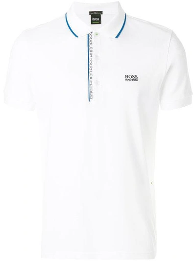 Hugo Boss Embroidered Logo Polo Shirt