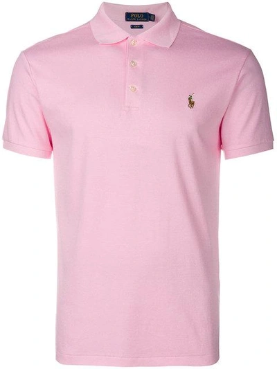 Polo Ralph Lauren Slim-fit Polo Shirt - Pink