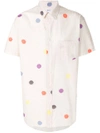 Comme Des Garçons Shirt Polka-dot Shirt - Nude & Neutrals