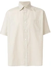 Fendi Short Sleeve Shirt In Neutrals