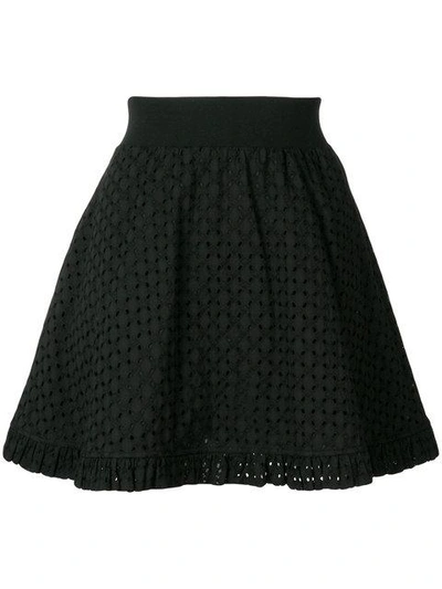 Love Moschino A-line Mini Skirt In Black