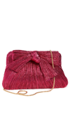 Loeffler Randall Rayne Pleated Clutch In Fuchsia