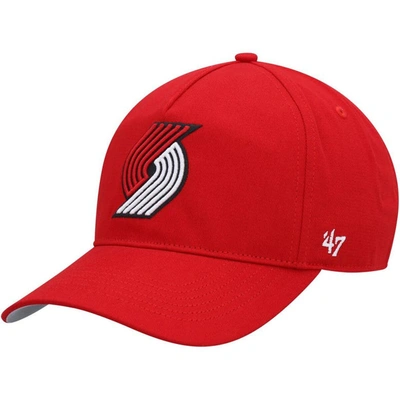 47 ' Red Portland Trail Blazers Hitch Snapback Hat