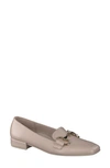 Paul Green Lil Lux Flat In Biscuit Soft Nappa