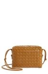 Bottega Veneta Large Loop Intrecciato Leather Shoulder Bag In Camel