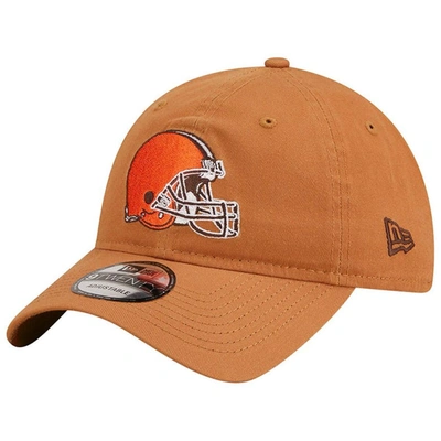 New Era Brown Cleveland Browns  Core Classic 2.0 9twenty Adjustable Hat
