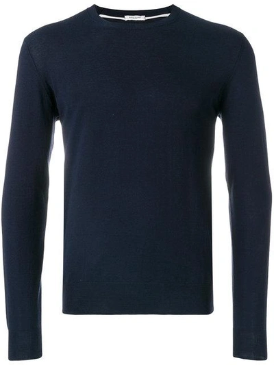 Paolo Pecora Crew Neck Jumper - Blue