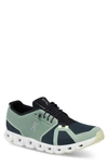 On Cloud 5 Push In Moss/ Ste