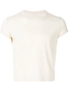 Rick Owens Cropped Slim Fit T-shirt