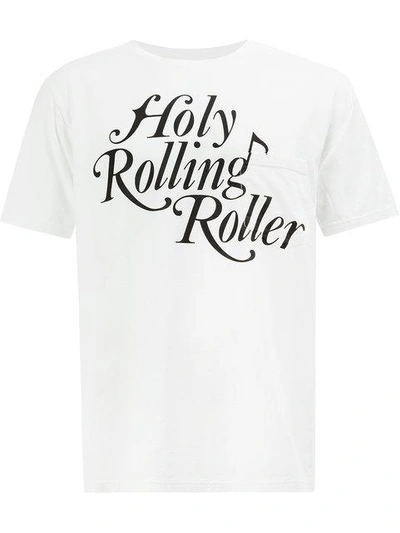 Takahiromiyashita The Soloist Holy Rolling Roller T In White