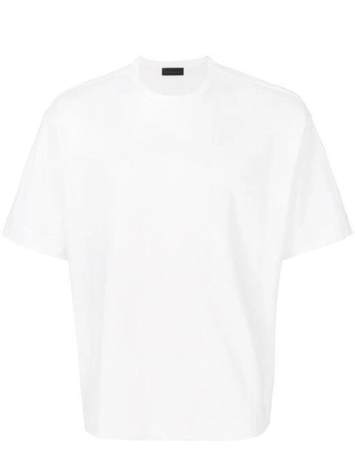 Diesel Black Gold Round Neck T-shirt In White
