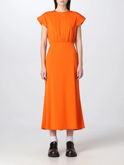 Sportmax Dress  Woman Color Tangerine