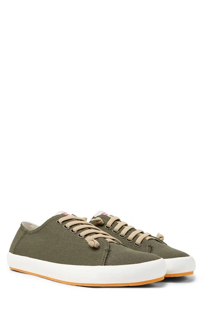 Camper Peu Rambla Vulcanizado Sneakers In Medium Green
