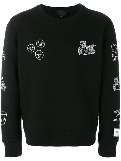 Xander Zhou Printed Sweatshirt - Black
