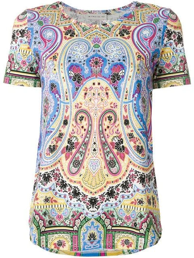 Etro Paisley Print T-shirt