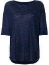 Woolrich Loose Fit T-shirt - Blue