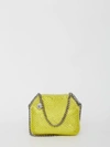 Stella Mccartney Falabella Mini Tote Bag In Oxide Yellow