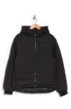 Slate & Stone Brady Micro Ripstop Zip Jacket In Black