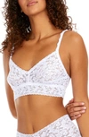 Hanky Panky Retro Longline Bralette In White