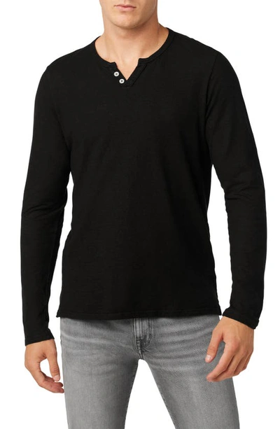 Joe's Wintz Henley Top In Black