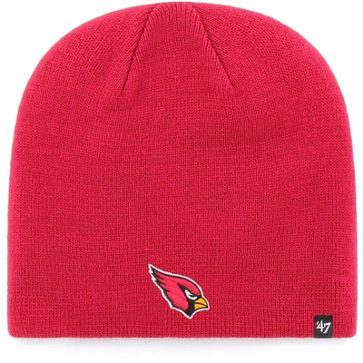 47 ' Cardinal Arizona Cardinals Secondary Logo Knit Beanie